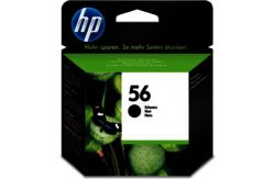 HP 56 Black Original Ink Cartridge (C6656A).